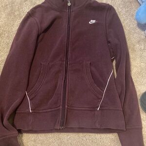 Vintage Nike red zip up